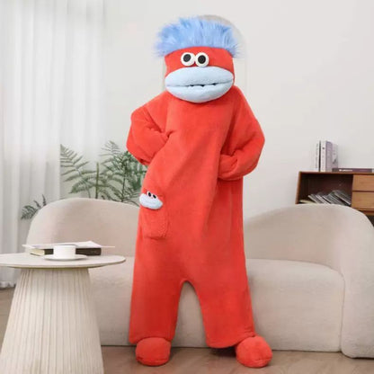 Big-Mouthed Monster Pajamas for Adults and Children