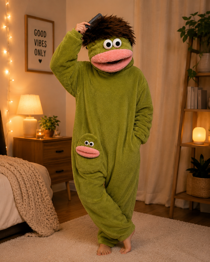 Big-Mouthed Monster Pajamas for Adults and Children