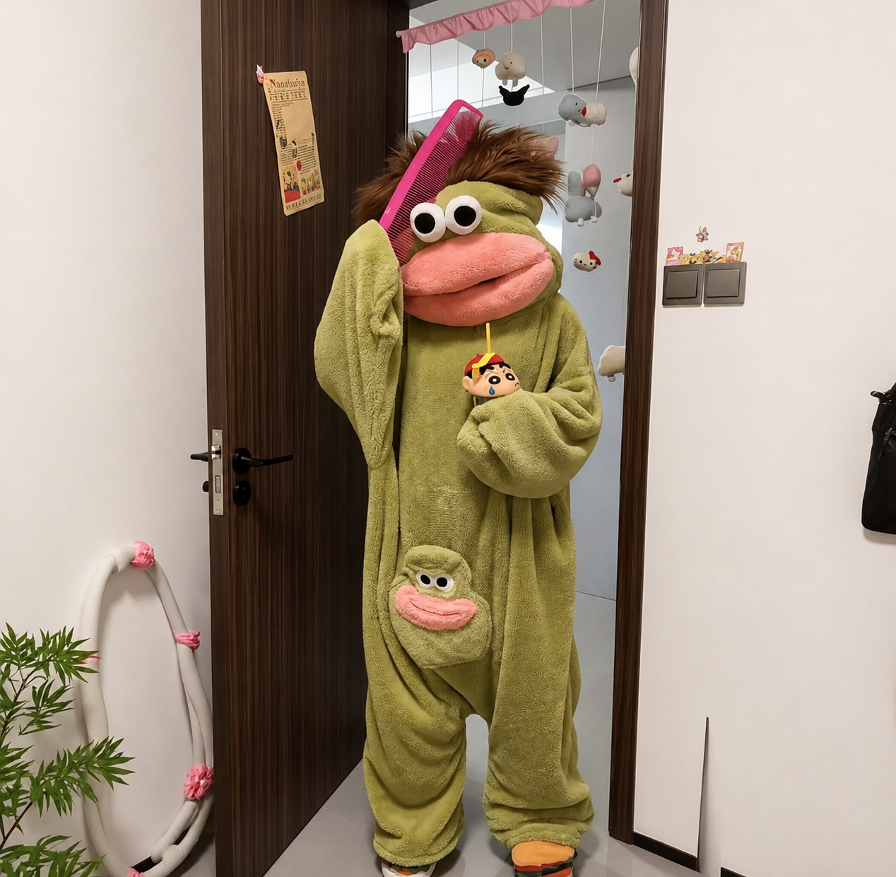 Big-Mouthed Monster Pajamas for Adults and Children